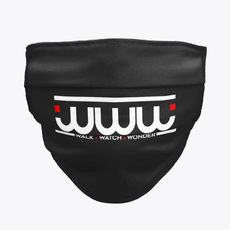 Walk. Watch. Wonder logo Mask