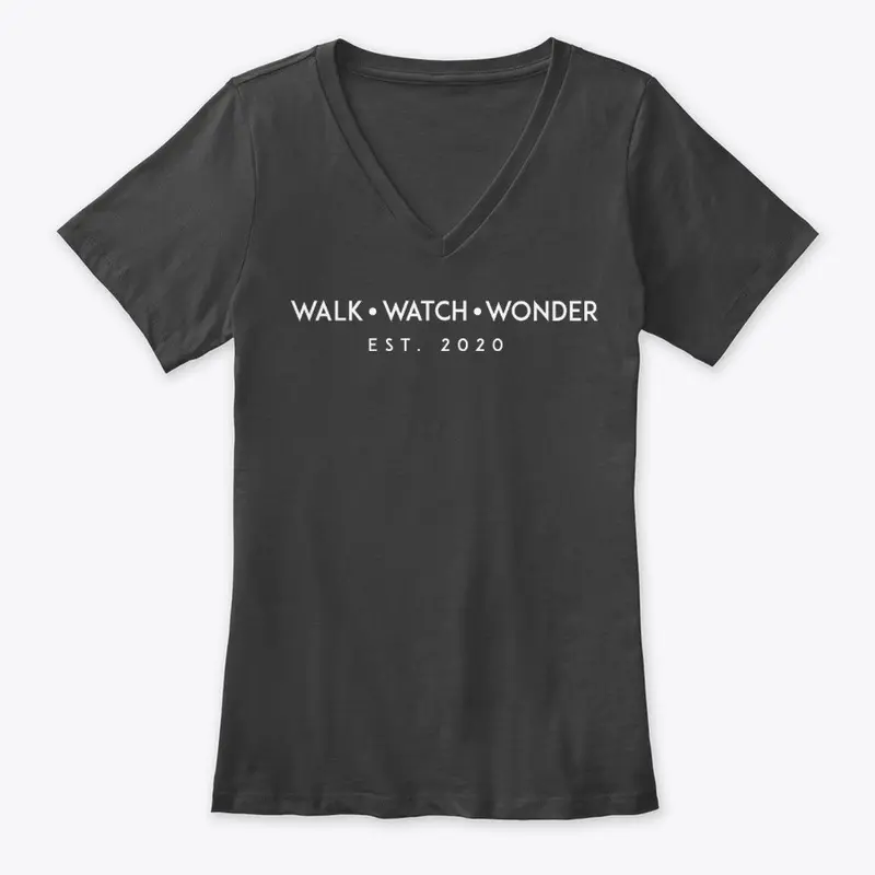 Walk Watch Wonder EST 2020 tee shirt