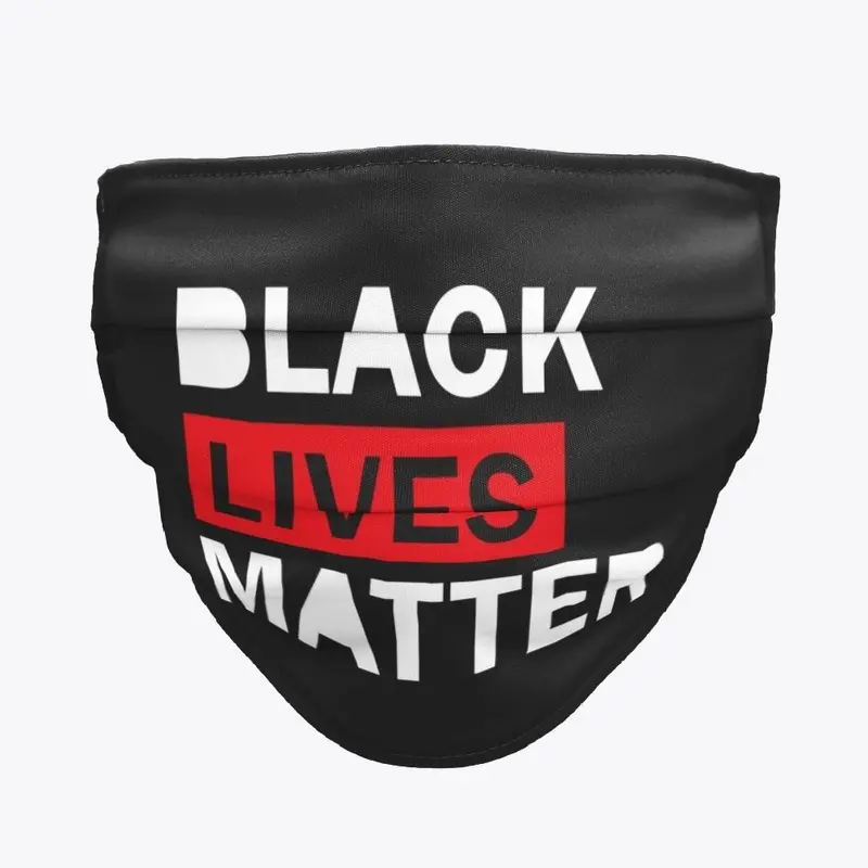 Black Live Matter mask design