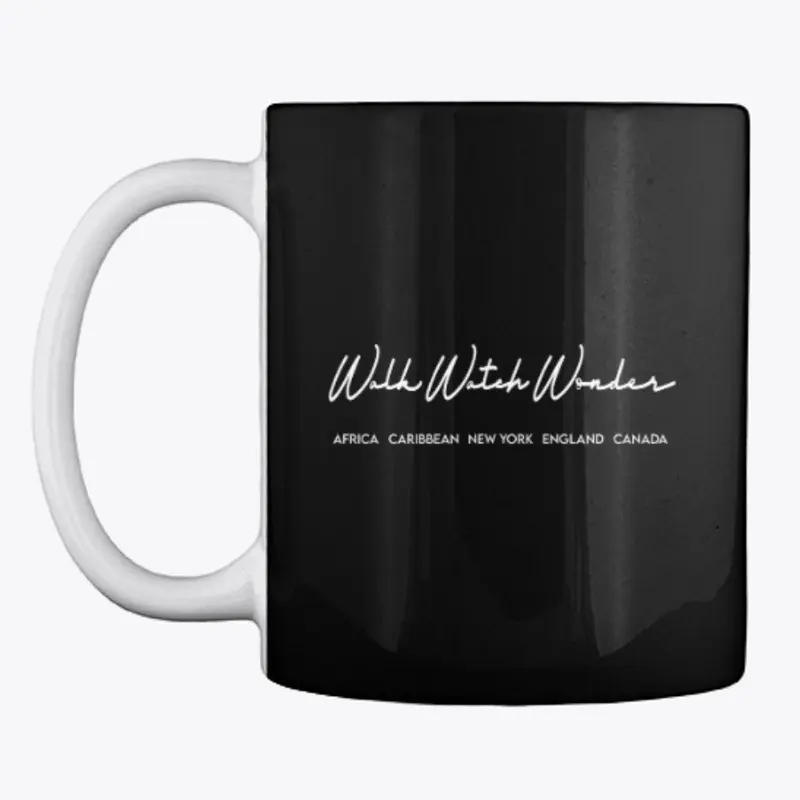 Walk Watch Wonder typography  MUG